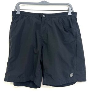 Novara Shorts Cycling Bike Athletic Casual Black Nylon Mens‎  Size M